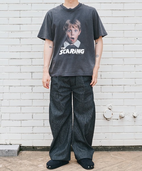 DAIRIKU(ダイリク)の「The Scarin Movie PrintedH-Stee/DAIRIKU/Tシャツ/夏服(Tシャツ/カットソー・メンズ・ブラック・MEDIUM/SMALL)」の7枚目の写真