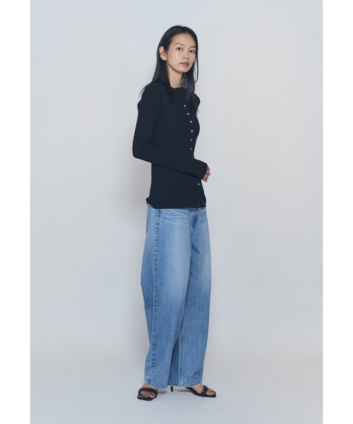 upperhights(アッパーハイツ)の「<upper hights / アッパーハイツ>“THE GARNET”デニムパンツ(その他パンツ・レディース・ブルー系その他4・24/23/22/25)」の5枚目の写真