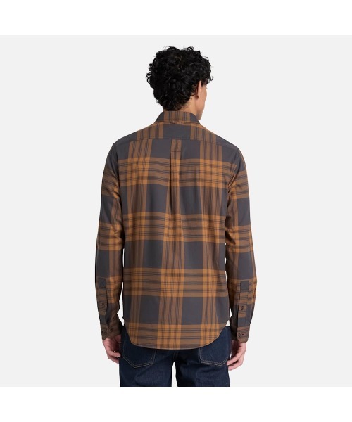 Timberland(ティンバーランド)の「ツイル ハウス チェック シャツ メンズ(シャツ/ブラウス・メンズ・ブラック・XX-LARGE/X-LARGE/SMALL/MEDIUM/LARGE)」の3枚目の写真