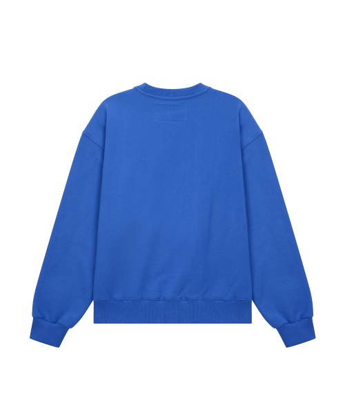 MTTIRE（マティレ）の「BASIC LOGO SWEATSHIRT / BLUE（スウェット・レディース・その他・LARGE/MEDIUM/SMALL/X-LARGE）」の2枚目の写真