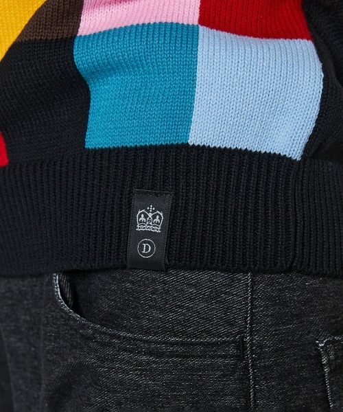DOUBLE STANDARD CLOTHING(ダブルスタンダードクロージング)の「マルチカラーニットベスト(ベスト・レディース・マルチ・36/38)」の9枚目の写真