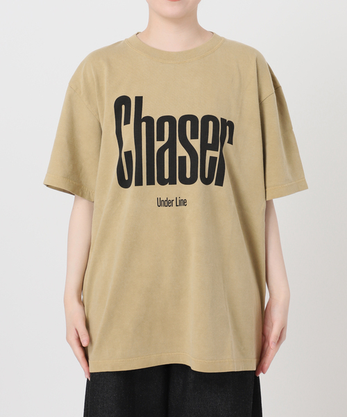 journal standard L'essage(ジャーナルスタンダードレサージュ)の「《追加》【Chaser~】ピグメントTシャツ(Tシャツ/カットソー・レディース・ベージュ/ホワイト・FREE)」の15枚目の写真