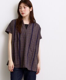 grove | 【体系カバー◎】レースデザインスキッパーブラウス(シャツ/ブラウス)