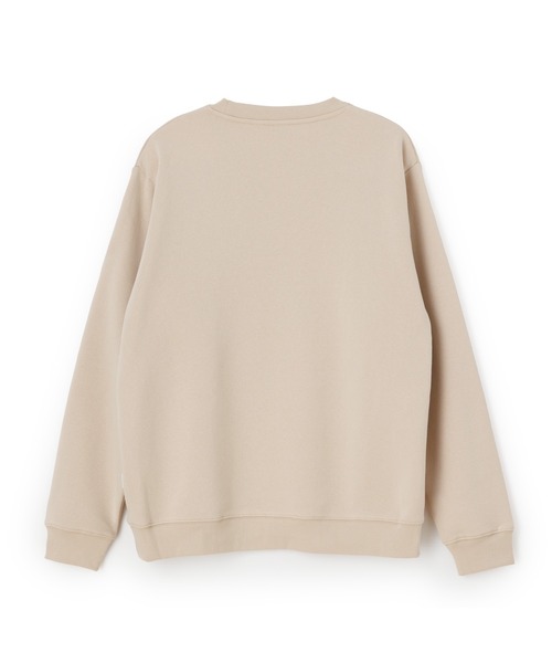 FILA（フィラ）の「EMBOSS LOGO SWEAT SHIRT / エンボスロゴ　スウェットシャツ（スウェット・メンズ・ベージュ/ブラック/グレー・XL/L/M）」の8枚目の写真
