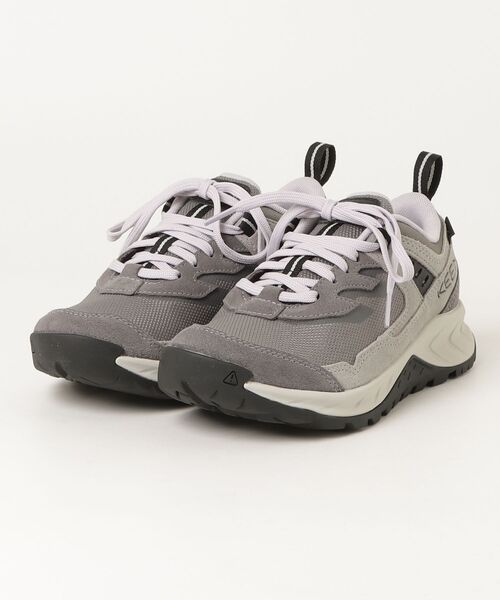KEEN(キーン)の「【New Color】HIGHTRAIL WP / ハイトレイル ウォータープルーフ / レディース 防水ハイキングシューズ(スニーカー・レディース・グレー・22.5cm/23cm/23.5cm/24cm/24.5cm/25cm/25.5cm/26cm)」の9枚目の写真