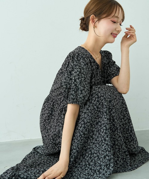 mil(ミル)の「ティアード ワンピース 【588205】(ワンピース・レディース・ブラック系/ライトイエロー/ブラック・XS/S)」の20枚目の写真