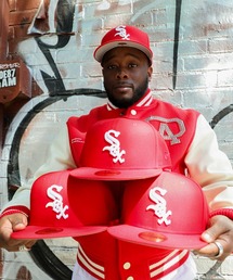 HOMEGAME（ホームゲーム）の「ニューエラ【NEW ERA】- シカゴ・ホワイトソックス キャップ【Chicago White Sox Front Door Red 59Fifty】（キャップ）」