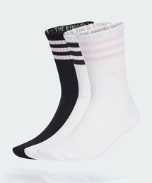 adidas（アディダス）の「スリーストライプス クルーソックス 3足組 靴下    アディダスオリジナルス adidas Originals（ソックス/靴下）」