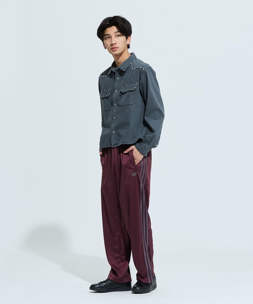 adidas(アディダス)の「ファイヤーバードトラックパンツ / アディダスオリジナルス adidas Originals(その他パンツ・メンズ・レッド系その他・X-SMALL/X-LARGE/SMALL/XX-SMALL/XX-LARGE/MEDIUM/LARGE/3XL)」の2枚目の写真