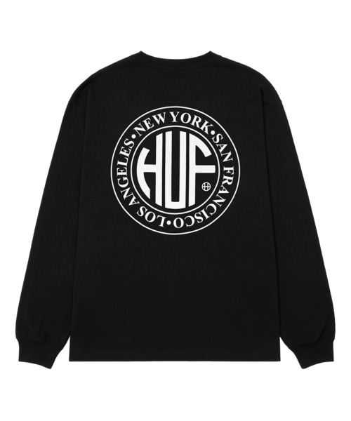 HUF(ハフ)の「REGIONAL LS TEE(Tシャツ/カットソー・メンズ・ブラウン/ホワイト/ブラック・L/M/XL/XXL/XS/S)」の6枚目の写真