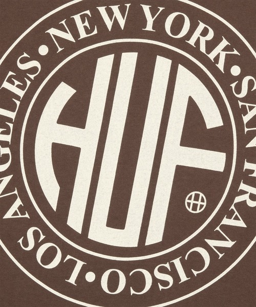 HUF(ハフ)の「REGIONAL LS TEE(Tシャツ/カットソー・メンズ・ブラウン/ホワイト/ブラック・L/M/XL/XXL/XS/S)」の21枚目の写真