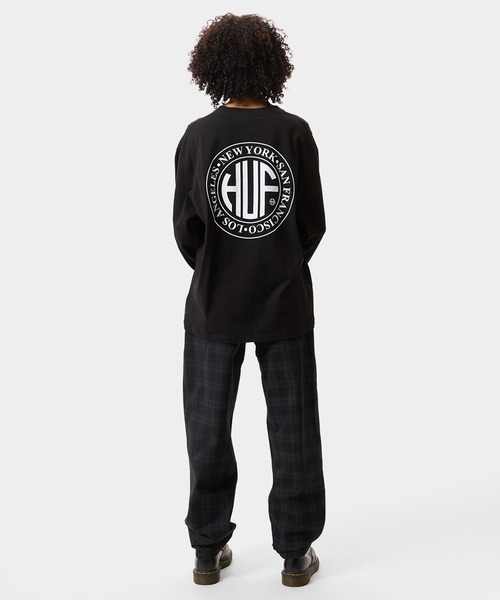 HUF(ハフ)の「REGIONAL LS TEE(Tシャツ/カットソー・メンズ・ブラウン/ホワイト/ブラック・L/M/XL/XXL/XS/S)」の15枚目の写真