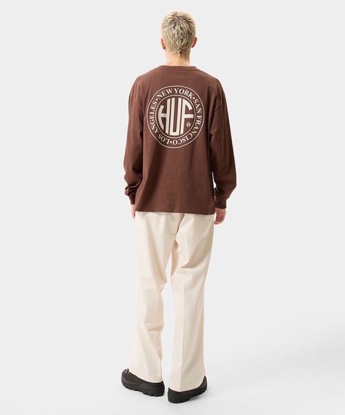 HUF(ハフ)の「REGIONAL LS TEE(Tシャツ/カットソー・メンズ・ブラウン/ホワイト/ブラック・L/M/XL/XXL/XS/S)」の18枚目の写真