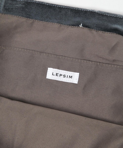 LEPSIM(レプシィム)の「ベロア刺繍巾着トート 1049426(トートバッグ・レディース・ブラック/グレイッシュベージュ・ONE SIZE)」の5枚目の写真