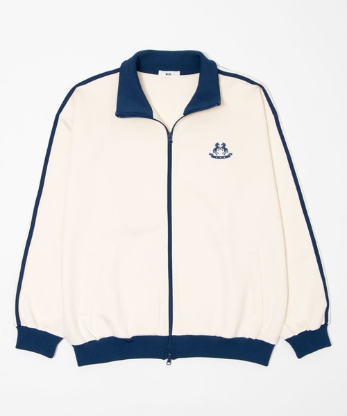 WEGO(ウィゴー)の「WEGO/【26年秋冬新作】ライントラックジャケット(ジャージ・メンズ・アイボリー/ネイビー・LARGE/MEDIUM)」の20枚目の写真