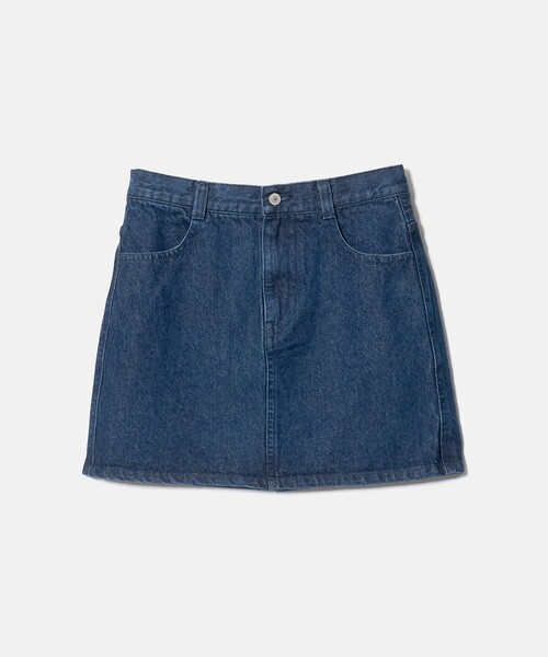 BEAUTY&YOUTH UNITED ARROWS(ビューティーアンドユースユナイテッドアローズ)の「コットンブレンド デニム ミニスカート(デニムスカート・レディース・ネイビー・M/S)」の1枚目の写真