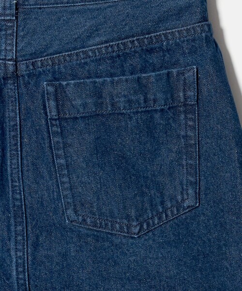 BEAUTY&YOUTH UNITED ARROWS(ビューティーアンドユースユナイテッドアローズ)の「コットンブレンド デニム ミニスカート(デニムスカート・レディース・ネイビー・M/S)」の4枚目の写真