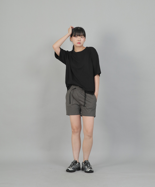 SAINTCREW（セントクルー）の「コットンバンディングショートパンツ CBS-387 ダークグレー（その他パンツ・レディース・その他・フリー）」の5枚目の写真
