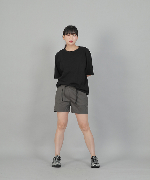 SAINTCREW（セントクルー）の「コットンバンディングショートパンツ CBS-387 ダークグレー（その他パンツ・レディース・その他・フリー）」の6枚目の写真