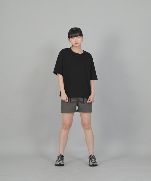 SAINTCREW（セントクルー）の「コットンバンディングショートパンツ CBS-387 ダークグレー（その他パンツ・レディース・その他・フリー）」の9枚目の写真