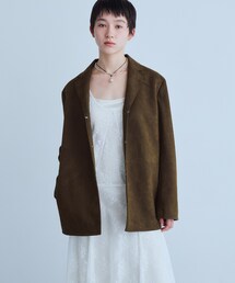 CODE A | soft suede-like jacket(テーラードジャケット)
