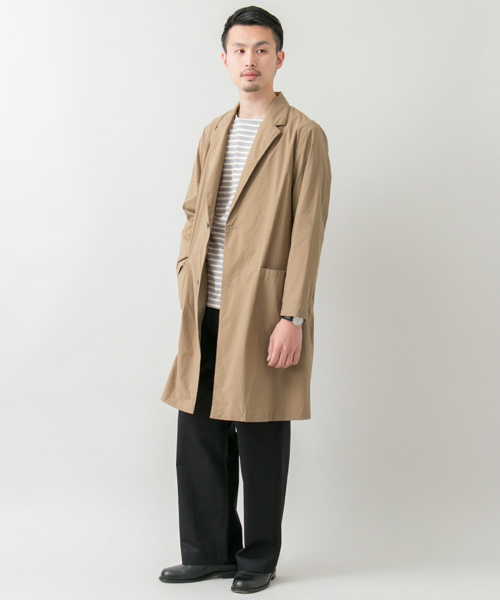 URBAN RESEARCH(アーバンリサーチ)の「UR オーバーチェスターコート(チェスターコート・メンズ・ネイビー/ベージュ・LARGE/MEDIUM)」の10枚目の写真