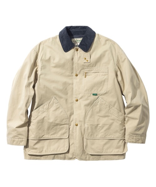 L.L.Bean(エルエルビーン)の「【JAPAN EDITION】ビーンズ・フィールド・コート、インサレーテッド(カバーオール・メンズ・ダークオリーブ/ダークブラウン/ライトベージュ/パープル・LARGE/MEDIUM/SMALL)」の1枚目の写真