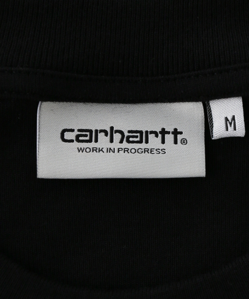 Carhartt WIP(カーハートダブリューアイピー)の「CARHARTT WIP / カーハート ダブリューアイピー W' S/S Small Heart Patch Tee(Tシャツ/カットソー・レディース・ホワイト/ブラック・MEDIUM)」の5枚目の写真