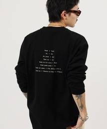 ABETTOR 高密度天竺チビロゴLS/T 長袖 ※数量限定