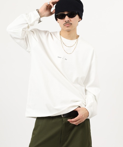 FUNALIVE(ファンアライブ)の「ABETTOR 高密度天竺チビロゴLS/T 長袖 ※数量限定(Tシャツ/カットソー・メンズ・ブラック/アイボリー・M/L/XL)」の16枚目の写真