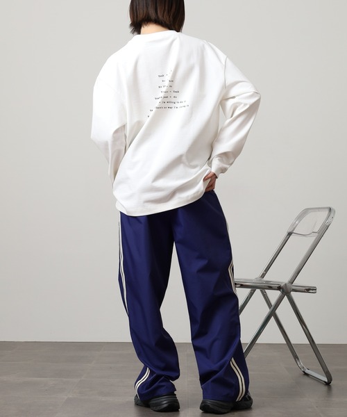 FUNALIVE(ファンアライブ)の「ABETTOR 高密度天竺チビロゴLS/T 長袖 ※数量限定(Tシャツ/カットソー・メンズ・ブラック/アイボリー・M/L/XL)」の10枚目の写真