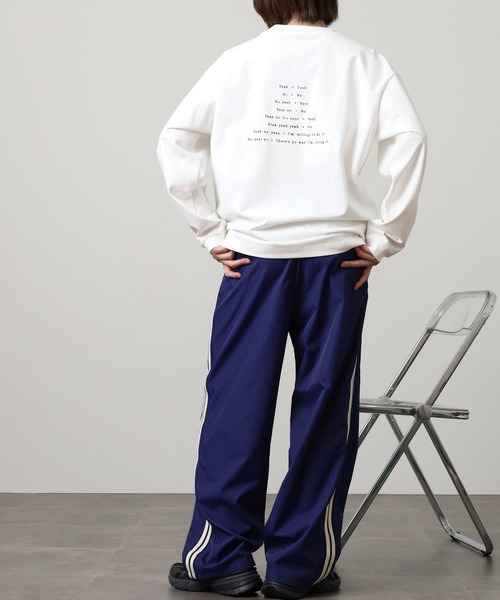 FUNALIVE(ファンアライブ)の「ABETTOR 高密度天竺チビロゴLS/T 長袖 ※数量限定(Tシャツ/カットソー・メンズ・ブラック/アイボリー・M/L/XL)」の11枚目の写真