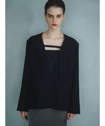 ELENDEEK | 【Kaori Iseki×ELENDEEK】DEEP V-NECK JK PO(テーラードジャケット)