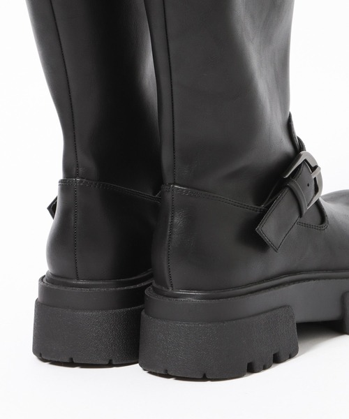 LEPSIM(レプシィム)の「エンジニアミドルブーツ 1067409(ブーツ・レディース・ブラック・LARGE/MEDIUM)」の13枚目の写真