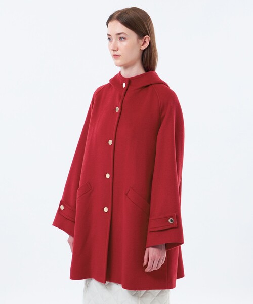 MACKINTOSH PHILOSOPHY(マッキントッシュ フィロソフィー)の「【予約販売】【WELBURY HOOD(ウェルベリーフード)】ウールメルトン(その他アウター・レディース・グレー系その他2/ブラウン系その他4/レッド系その他2/ダークネイビー・36/38/34)」の10枚目の写真