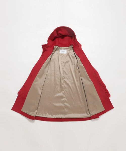 MACKINTOSH PHILOSOPHY(マッキントッシュ フィロソフィー)の「【予約販売】【WELBURY HOOD(ウェルベリーフード)】ウールメルトン(その他アウター・レディース・グレー系その他2/ブラウン系その他4/レッド系その他2/ダークネイビー・36/38/34)」の14枚目の写真
