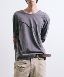 LEARVE（ルアブ）の「バネット PIGMENT ローカット ロングスリーブ(2col)（Tシャツ/カットソー）」
