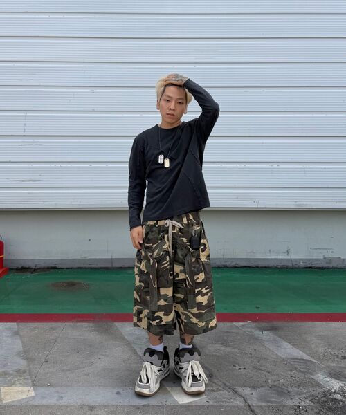 LEARVE(ルアブ)の「バネット PIGMENT ローカット ロングスリーブ(2col)(Tシャツ/カットソー・メンズ・チャコールグレー/ミックスグレー・MEDIUM/LARGE/X-LARGE)」の10枚目の写真