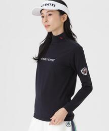 【PEARLY GATES】スーピマベア天長袖ハイネックカットソー (WOMENS)