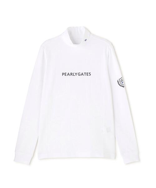 PEARLY GATES(パーリーゲイツ)の「スーピマベア天長袖ハイネックカットソー (WOMENS)(Tシャツ/カットソー・レディース・ホワイト/ネイビー/ピンク/イエロー・LARGE/MEDIUM/SMALL)」の10枚目の写真