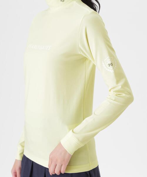 PEARLY GATES(パーリーゲイツ)の「スーピマベア天長袖ハイネックカットソー (WOMENS)(Tシャツ/カットソー・レディース・ホワイト/ネイビー/ピンク/イエロー・LARGE/MEDIUM/SMALL)」の17枚目の写真