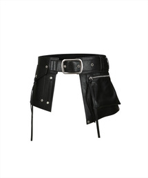 harness waist bag (black)
