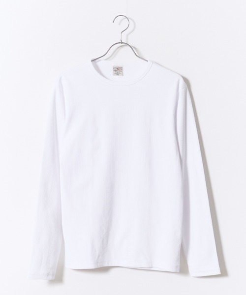 AVIREX(アヴィレックス)の「AVIREX/アビレックス DAILY RIB L/S CREW NECK T-SHIRT(Tシャツ/カットソー・メンズ・ホワイト/ネイビー/ブラック/グレー/チャコール・XL/M/L/S)」の1枚目の写真