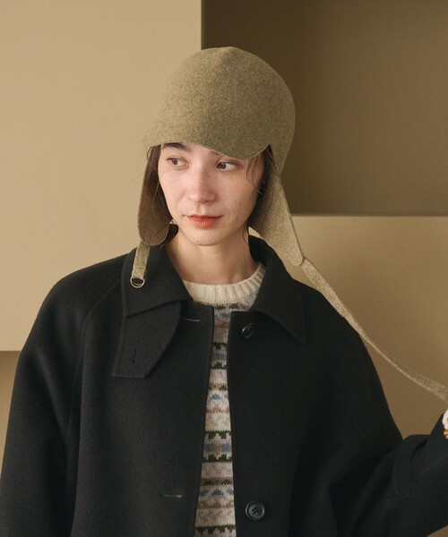 BEAUTY&YOUTH UNITED ARROWS(ビューティーアンドユースユナイテッドアローズ)の「リバー ステンカラー ロングコート(ステンカラーコート・レディース・ダークグレー/その他1/ダークブラウン・XS/M/S)」の11枚目の写真