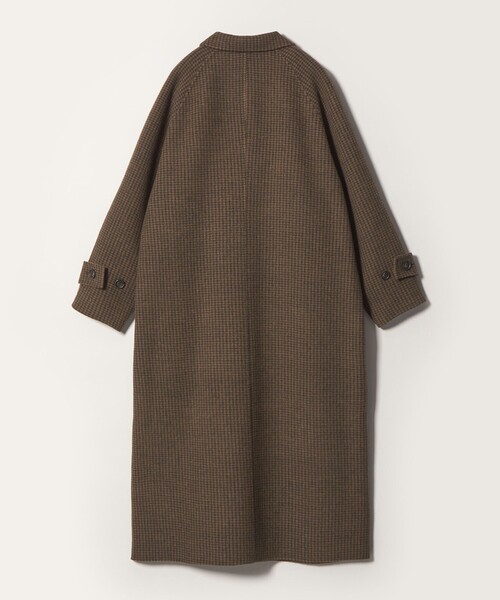 BEAUTY&YOUTH UNITED ARROWS(ビューティーアンドユースユナイテッドアローズ)の「リバー ステンカラー ロングコート(ステンカラーコート・レディース・ダークグレー/その他1/ダークブラウン・XS/M/S)」の15枚目の写真