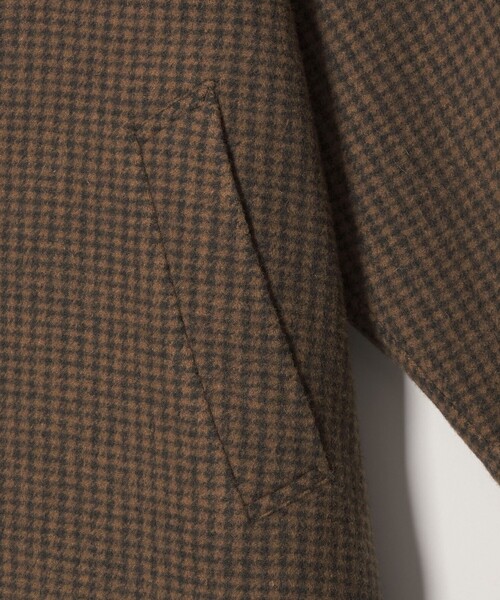 BEAUTY&YOUTH UNITED ARROWS(ビューティーアンドユースユナイテッドアローズ)の「リバー ステンカラー ロングコート(ステンカラーコート・レディース・ダークグレー/その他1/ダークブラウン・XS/M/S)」の19枚目の写真