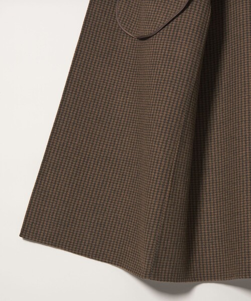 BEAUTY&YOUTH UNITED ARROWS(ビューティーアンドユースユナイテッドアローズ)の「リバー ステンカラー ロングコート(ステンカラーコート・レディース・ダークグレー/その他1/ダークブラウン・XS/M/S)」の20枚目の写真