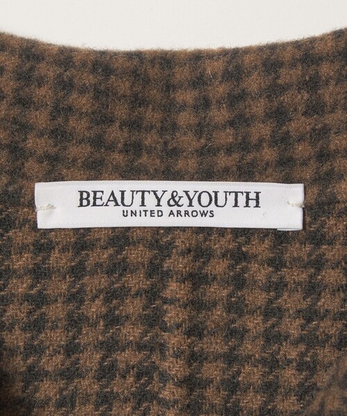 BEAUTY&YOUTH UNITED ARROWS(ビューティーアンドユースユナイテッドアローズ)の「リバー ステンカラー ロングコート(ステンカラーコート・レディース・ダークグレー/その他1/ダークブラウン・XS/M/S)」の21枚目の写真