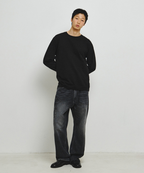 ENDOOR(エンドア)の「フィンガーホールステッチ長袖(ブラック)(Tシャツ/カットソー・レディース・ブラック・LARGE/MEDIUM)」の6枚目の写真