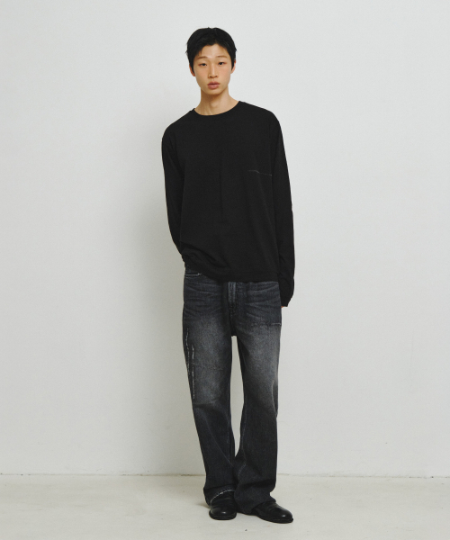 ENDOOR(エンドア)の「フィンガーホールステッチ長袖(ブラック)(Tシャツ/カットソー・レディース・ブラック・LARGE/MEDIUM)」の7枚目の写真